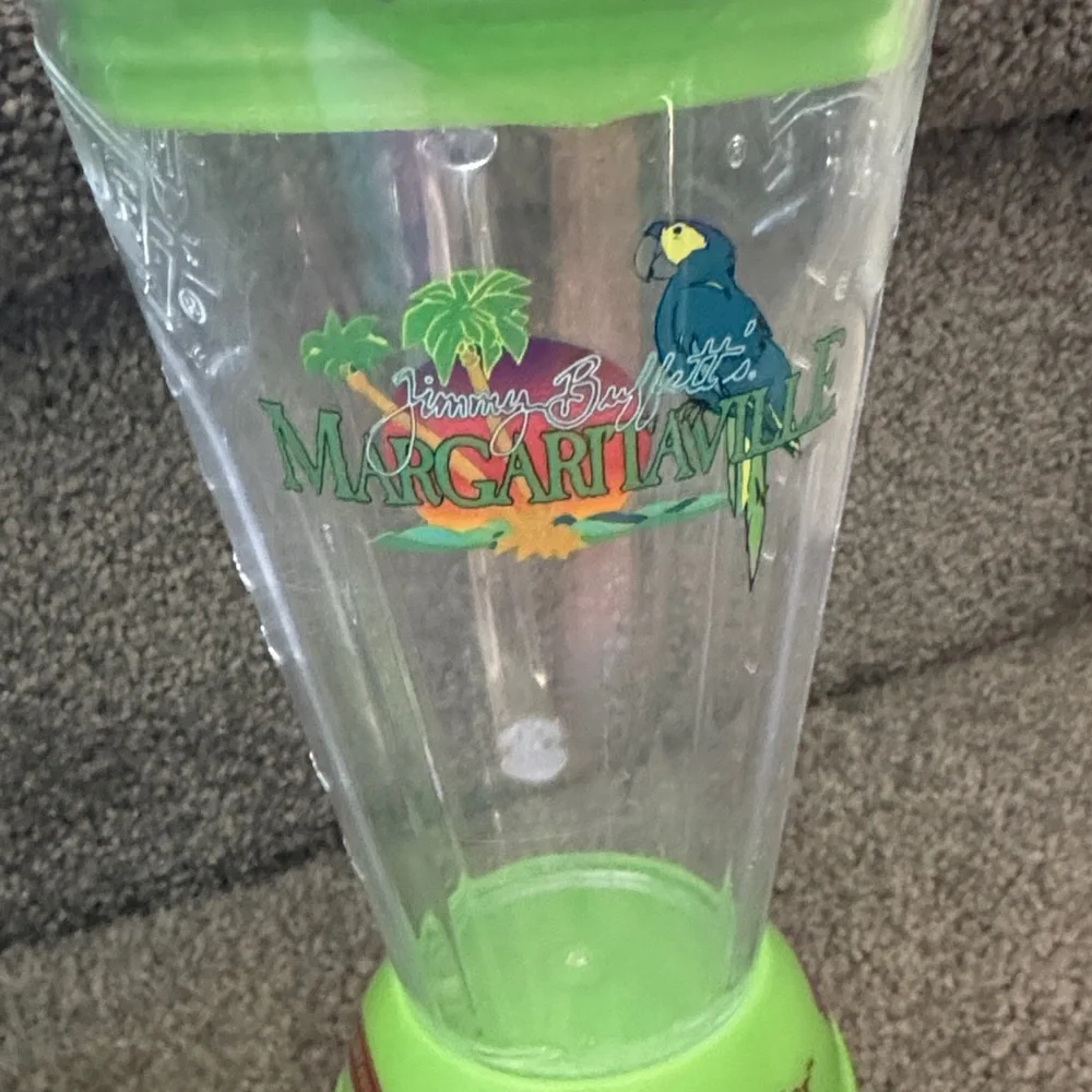 Margaritaville Tropical Green Blender Cups - Picture 2 of 3